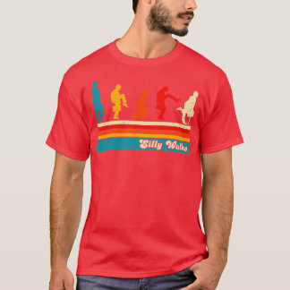 Retro Gekke wandelingen T-shirt