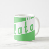 retro gelato koffiemok (Voorkant rechts)