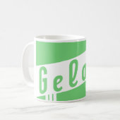 retro gelato koffiemok (Voorkant links)