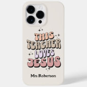 Retro geloof docent waardering  Case-Mate iPhone case (Achterkant)