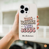 Retro geloof leraar waardering Case-Mate iPhone case