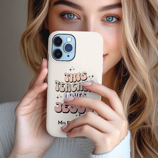 Retro geloof leraar waardering Case-Mate iPhone case