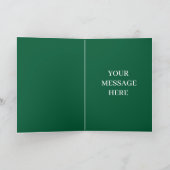 Retro Gelukkig St. Patrick's Day Kaart (Binnen)