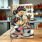 Retro gelukkige verjaardag dochter kaart