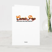 Retro gelukkige verjaardag dochter kaart (Achterkant)