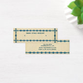 Retro Gem Border·Oorbel Hoops Studs Toon Kaart (Bureau)