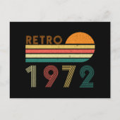 Retro gemaakt in 1972, 50 jaar oud briefkaart (Voorkant)