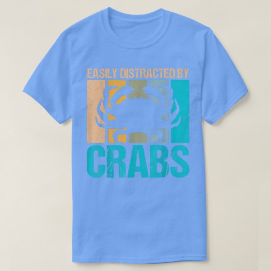 Retro Gemakkelijk afgeleid door krabben design cra T-shirt (Design voorkant)