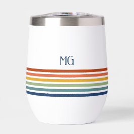 Retro gemarkeerde minimalistische strepen