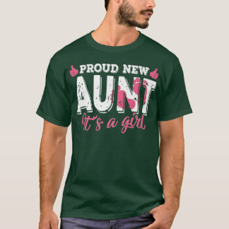 Retro Gender onthullen nieuwe tante Het is een mei T-shirt