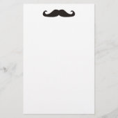 Retro gentelman mustaches briefpapier (Voorkant)