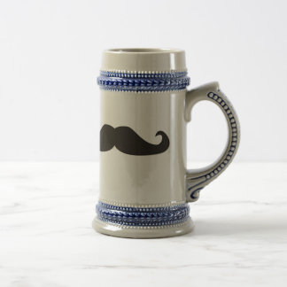 Retro gentelman snuffelt bierstein bierpul