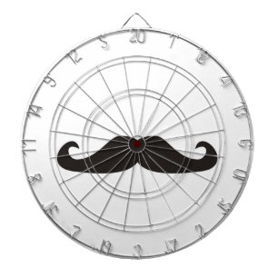 Retro gentelman zet dart board vast dartbord