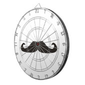 Retro gentelman zet dart board vast dartbord (Voorkant Rechts)