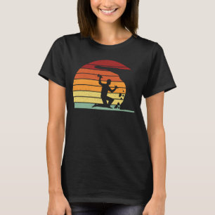 Retro Geoloog Geologie Stone Sunset T-shirt