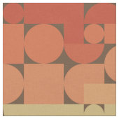 Retro Geometric Art 70s Stijl Stof (Close Up)
