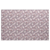 Retro Geometric Art Mauve Stof (Yard (91,4 cm))