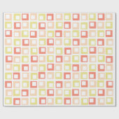 Retro Geometric Artistic Abstract Pattern #18 Cadeaupapier (Vlak)