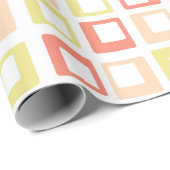 Retro Geometric Artistic Abstract Pattern #18 Cadeaupapier (Rol Hoek)