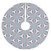 Retro Geometric Artistic Abstract Pattern #2 Kerstboom Rok (Voorkant)