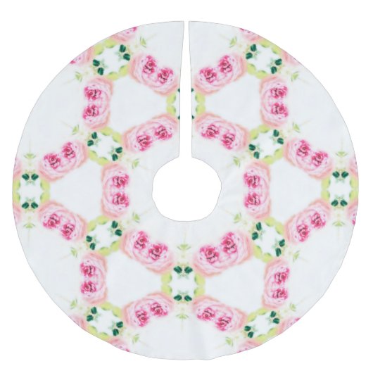 Retro Geometric Artistic Abstract Pattern #6 Kerstboom Rok (Voorkant)
