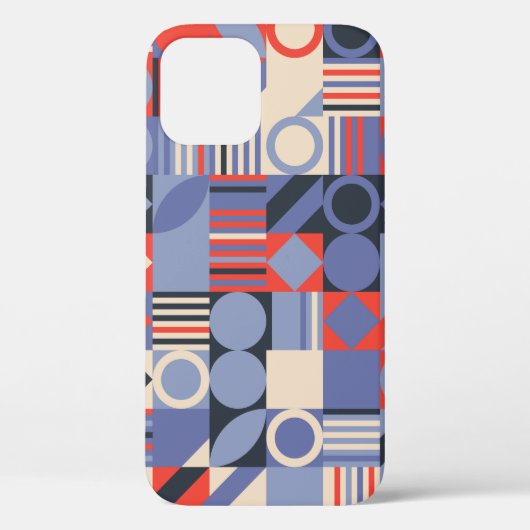 Retro geometric covers set. Bauhaus retro design c (Achterkant)