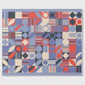 Retro geometric covers set. Bauhaus retro design c Cadeaupapier (Vlak)