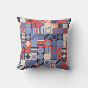 Retro geometric covers set. Bauhaus retro design c Kussen