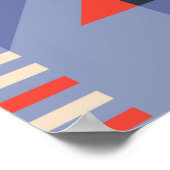 Retro geometric covers set. Bauhaus retro design c Poster (Hoek)