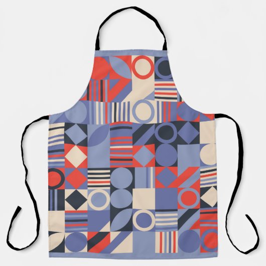 Retro geometric covers set. Bauhaus retro design c Schort (Voorkant)
