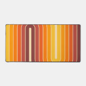 Retro Geometric Double Arch Design Bureaumat (Voorkant)