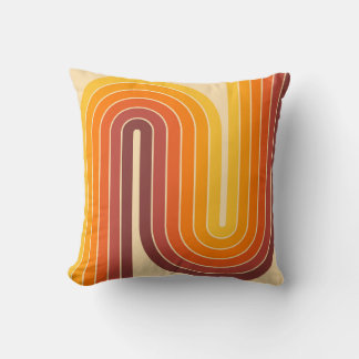 Retro Geometric Double Arch Design Kussen