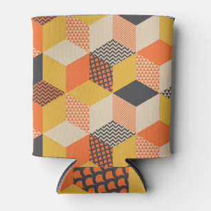 Retro Geometric jaren '60, naadloos. Blikjeskoeler