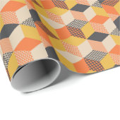 Retro Geometric jaren '60,  naadloos. Cadeaupapier (Rol Hoek)