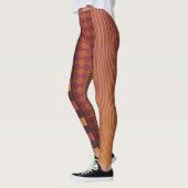 Retro Geometric Midcentury Pattern Leggings (Links)