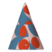 Retro Geometric: Modern Vintage Mosaic. Feesthoedjes (Rechts)