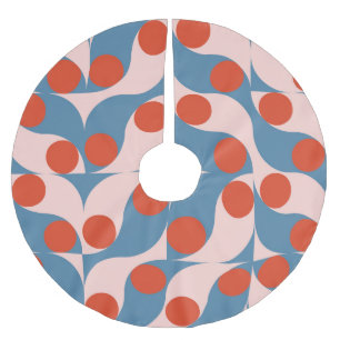 Retro Geometric: Modern Vintage Mosaic. Kerstboom Rok