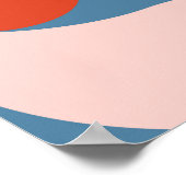 Retro Geometric: Modern Vintage Mosaic. Poster (Hoek)