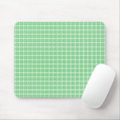 Retro Geometric Mousepad, Kelly Green Muismat (Met muis)