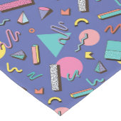 Retro Geometric Pattern Medium Tafelloper (Hoek)