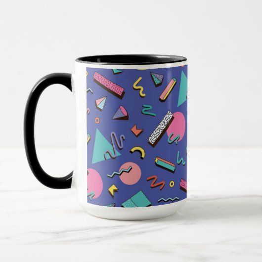 Retro Geometric Pattern Mok (Links)