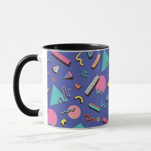Retro Geometric Pattern Mok (Links)