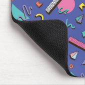 Retro Geometric Pattern Muismat (Hoek)