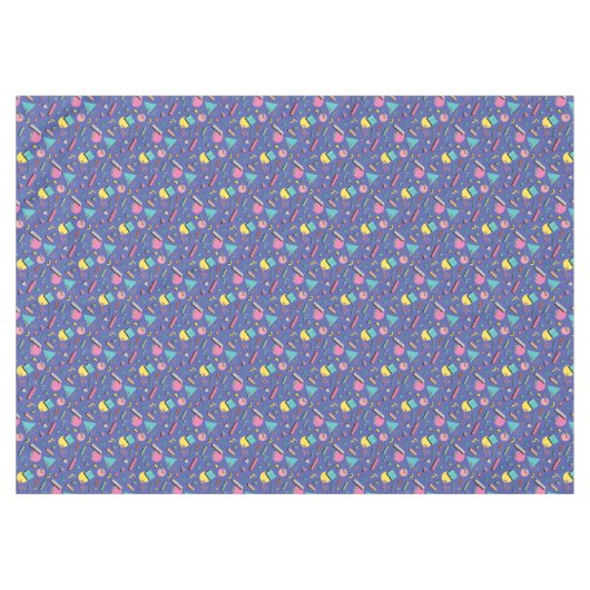 Retro Geometric Pattern Tafelkleed (Voorkant (Horizontaal))
