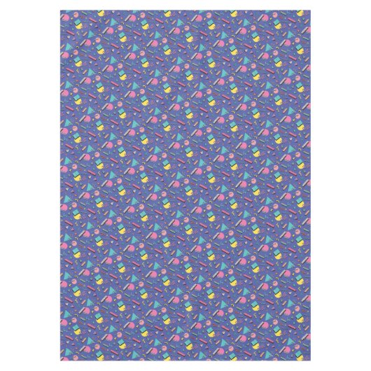 Retro Geometric Pattern Tafelkleed (Voorkant)