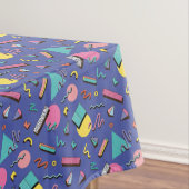Retro Geometric Pattern Tafelkleed (Voorbeeld)