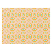 Retro geometric pattern with hexagons and stars tafelkleed (Voorkant (Horizontaal))