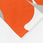 Retro geometric shapes with seamless patternabstra fleece deken (Hoek)
