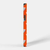 Retro geometric shapes with seamless patternabstra iPhone hoesje (Rechterkant)