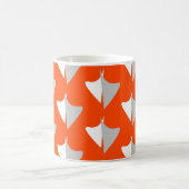 Retro geometric shapes with seamless patternabstra koffiemok (Center)